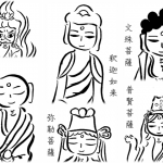 十三仏天保時代 八体仏・十三仏 - 高岡銅器展示館